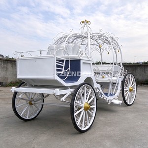 Chariot à Chevaux Royal de Cendrillon pour Parc d'Attractions, Remorque à Chevaux, Promotion Exceptionnelle à Vendre - Product Image 1