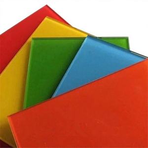 Porte intérieure décorative en verre avec motifs peints, tailles personnalisables, usage industriel et hôtelier, qualité commerciale - Product Image 1