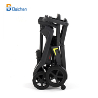 Scooter de Movilidad Plegable de Aleación de Aluminio Ultraligero de 16 kg, Motor sin Escobillas de Gran Potencia para Subir Pendientes, Fácil de Transportar, Scooter de Movilidad para Discapacitados