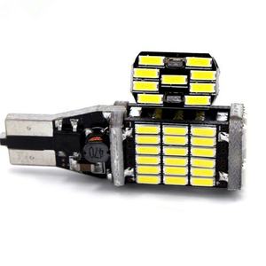 หลอดไฟ LED T10 T15 W16W 921 Canbus 4014 45SMD สว่างพิเศษ สำหรับไฟถอยหลัง ไฟจอด ไฟภายในรถยนต์ - Product Image 1