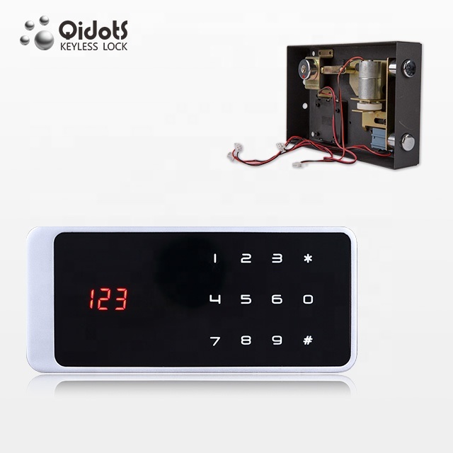 Touch Screen 125 Opening Records Electronic Combination Lock Digital Safe Keypad Lock for Hotel Safes