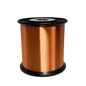 Alambre de cobre aislado sólido esmaltado Alambre de aluminio revestido de cobre Transformador aislado de papel Cables de tira magnética Grado 1, Grado 2