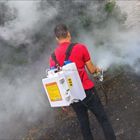 Pulvérisateur électrique à brouillard froid ULV, machine de désinfection portable à dos