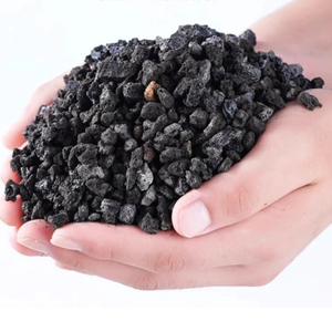 Granulés de pierre de lave noire poreuse de qualité supérieure pour foyer, cheminée, barbecue à gaz, aquarium, aménagement paysager, utilisation intérieure et extérieure - Product Image 3
