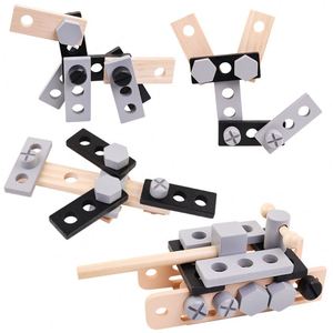 Stem Pretend Assemble Construction <b>Wooden</b> Play <b>Tools</b> <b>Box</b> Kits Kids <b>Tool</b> Set Toys for Boys - Product Image 3