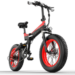 <span class=keywords><strong>Lankeleisi</strong></span> X3000Plus vélo électrique pliable 1000W 20 pouces gros pneu vtt Fatbike électrique pliable - Product Image 3