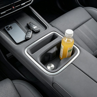 Tapis de console centrale en silicone pour Xpeng MONA L03, tapis antidérapant pour la charge sans fil et le porte-gobelet, accessoire intérieur de voiture