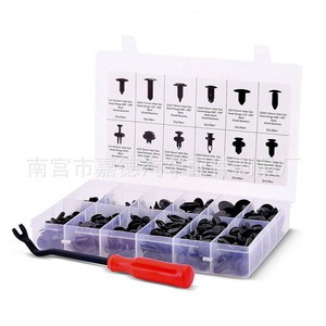 Nylon Car <b>Clips</b> 240pcs Boxed For Toyota Ford Honda Bumper Repair Fasteners With Tool - Product Image 1