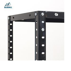 블랙 아연 도금 금속 스틸 유틸리티 휴대용 선반 보관 선반 볼트 랙 금속 보드 - Product Image 6