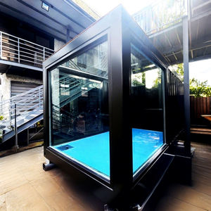 USA Populaire 40FT Conteneur D'expédition En Acier Conteneur D'expédition Fenêtre En Verre Prix Compétitif pour Maison SPA Système De Filtration - Product Image 6