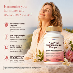 Cápsulas de Bienestar para la Menopausia de Marca Privada OEM, Suplemento Natural a Base de Hierbas para Mujeres, Venta al Por Mayor, Suministro Directo de Fábrica B2B - Product Image 2
