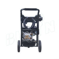 BISON (Китай) BS-180D RED Новая портативная бензиновая мойка высокого давления с двигателем 6.5 л.с. для автомойки и оптических работ