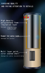 Vente en gros en Chine <span class=keywords><strong>Chauffe</strong></span>-<span class=keywords><strong>eau</strong></span> électrique rond avec support 150l <span class=keywords><strong>200l</strong></span> 300l réservoir en émail stockage thermique pour la douche à domicile - Product Image 6