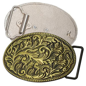 Fibbia della cintura produttore personalizzato 3D oro in ottone rilievo di lusso da uomo <span class=keywords><strong>Cowboy</strong></span> con Logo occidentale in metallo Custom fibbia della cintura per uomo - Product Image 4