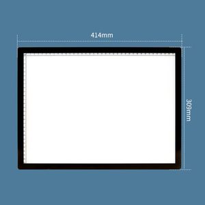 Caja de luz de rastreo LED A4/A3 portátil, tablero de dibujo regulable inteligente para tabletas gráficas, almohadilla de luz LED para rastreo - Product Image 2