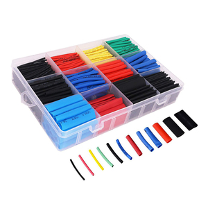560 pcs Heat Shrink Electric Insulation Wrap Tubing Cable Sleeve