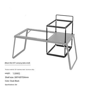 Competitive Price Outdoor <b>Camping</b> Detachable Hexagonal <b>Table</b> Combination Barbecue Multi-Functional Splicing <b>Table</b> - Product Image 5