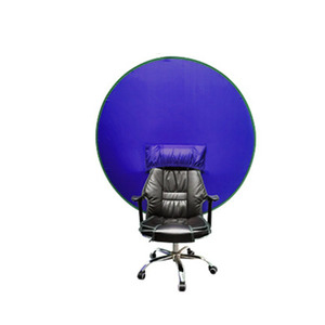 Toile de <span class=keywords><strong>fond</strong></span> pour studio photo 2-en-1 avec support de chaise, simple ou double face, pour chromakey et diffusion en direct, <span class=keywords><strong>vert</strong></span> et bleu - Product Image 1