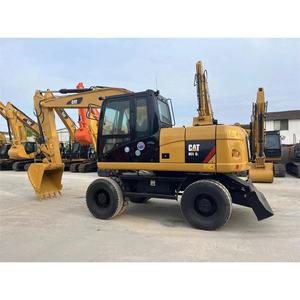 Excavatrice sur pneus d'occasion CAT 315D de 15 tonnes, résistante à l'usure, pour l'élimination des couches de roche en mines de charbon en ciel ouvert, adaptée à tous les terrains - Product Image 1