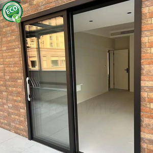 Porte coulissante double vitrage étanche Guangdong Hommie avec cadre en alliage d'aluminium, design moderne pour grandes dimensions - Product Image 4