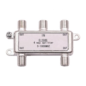 Diviseur d'<span class=keywords><strong>antenne</strong></span> coaxiale pour télévision numérique CATV, haute isolation, 2/3/4 voies, 5-1000 MHz - Product Image 3