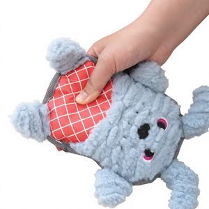 Jouets pour <span class=keywords><strong>chiens</strong></span> avec son, jouets pour chiots résistants aux morsures, jouets à mâcher qui ne s'abîment pas, jouets en peluche sonores pour <span class=keywords><strong>les</strong></span> molaires - Product Image 3