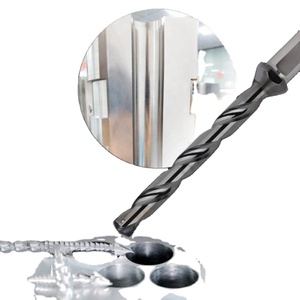 Broca de Espiga CNC de 12mm-32mm, Broca en U Indexable de Alimentación Rápida 3D 5D 7D 10D, Recubrimiento de Estaño, OEM/ODM, Refrigeración Interna - Product Image 4