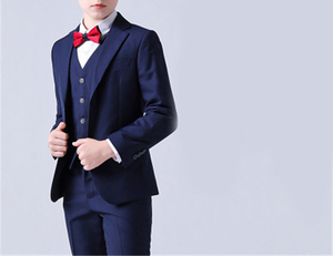 Ensemble de vêtements pour adolescent de 2 à 14 ans Ensemble de <span class=keywords><strong>blazer</strong></span> formel Ensemble de chemises Fiormal Vêtements pour enfants Ensemble de gentleman pour grand garçon - Product Image 5