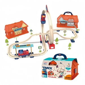 <span class=keywords><strong>2025</strong></span> đào tạo điện theo dõi hộp lưu trữ trẻ em giáo dục ABS đường sắt đào tạo đồ chơi 1:5 lắp ráp không gian theo dõi - Product Image 6