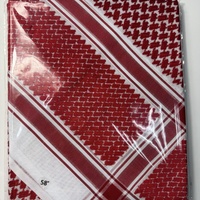 Écharpe pour hommes musulmans du Moyen-Orient, Arabie Saoudite, Dubaï, en polyester et coton, Keffiyeh Ghutra Shemagh
