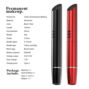 Machine à Tatouer <span class=keywords><strong>Sans</strong></span> <span class=keywords><strong>Fil</strong></span> Électrique Muet Nano Maquillage Permanent Machine à Tatouer les Sourcils Stylo - Product Image 4