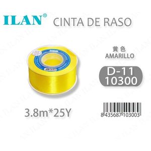ILAN ริบบิ้นผ้าซาติน 3.8 ม. 25Y สีเหลือง D11 10300 - Product Image 3
