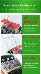 เครื่องหยอดเมล็ด<span class=keywords><strong>ผัก</strong></span>แบบมือหมุน 3 แถว ความแม่นยำสูง ชิ้นส่วนแกนเกียร์ สำหรับใช้ในฟาร์ม สำหรับ<span class=keywords><strong>เมล็ด</strong></span>สมุนไพรจีน กะหล่ำปลี หัวไชเท้า <span class=keywords><strong>เมล็ด</strong></span>ขนาดเล็ก - Product Image 5