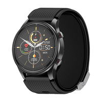 Reloj Inteligente P700 con Bomba de Aire, ECG, Monitor de Frecuencia Cardíaca, Monitorización del Sueño, Pantalla Redonda de 1.43'', Reloj Deportivo Inteligente para Hombres y Mujeres