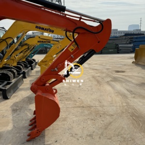 Mini-excavatrice d'occasion ZX55UR de haute qualité à bas prix en provenance du Japon avec moteur Hitachi, garantie 1 an, moteur inclus - Product Image 2