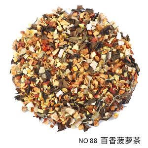 Kostenlose Probe Passions frucht Ananas Tee gemischt Früchte tee Private Label loser Tee zum Abnehmen - Product Image 2