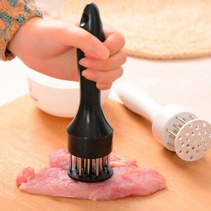Stainless Steel Steak Hammer <b>Meat</b> Tenderizer Needle Sharp Labor-saving Eco-Friendly Home Kitchen Hole Punching Tendon Breaker - Product Image 5