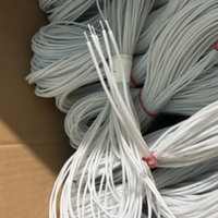 Câble chauffant flexible en fibre de verre et caoutchouc de silicone pour couverture électrique, coussin chauffant et chauffe-serviettes, fourni par le fabricant