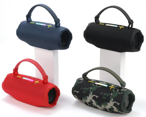 New High-power Heavy Bass  Speaker, Multifunctional, Waterproof Stereo FM  Speaker with RGB P40PRO · image 4