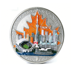 Pièce de collection en argent avec emblème et carte de la Croatie, médaille commémorative en métal, pièces de souvenir double face - Product Image 2