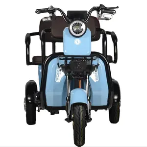 Cabina chiusa 3 ruote triciclo elettrico Tuk Tuk triciclo per le vendite