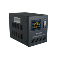 Régulateur de tension automatique personnalisable TND/SVC 3000VA/3KVA 110V 220V avec bobine en cuivre, stabilisateur électrique domestique