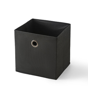 Fabric Storage Box Rectangle <b>Large</b> Capacity Clothing Organizer Wardrobe Storage Solid Color - Product Image 2