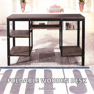 <span class=keywords><strong>Bureau</strong></span> d'ordinateur pliable moderne de haute qualité en bois, style lit, pour la maison, le <span class=keywords><strong>bureau</strong></span> ou les cybercafés - Product Image 2