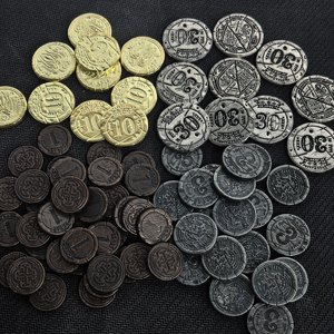 Jeu de société Dead Reckoning Metal Coin, vente en gros, impression personnalisée, jeux de cartes, jeu de fête, cadeaux de festival pour adultes, stratégie pirate - Product Image 2