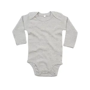 Body organico a maniche lunghe per neonati - Merchandising sostenibile - Product Image 5