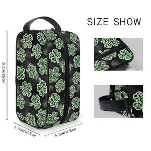 Nouveautés : Trousse de Toilette/Maquillage Simple et Étanche en Matériaux Recyclés avec Impression de Logo Personnalisé et Fermeture Éclair en Résine pour le Voyage - Product Image 4