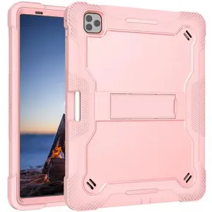 Shockproof Rugged Tablet Case For iPad 9th 8th 7th Generation 10.2 Inch 2019 2020 2021 Kids 3 Layers High Quality Tablet Cover