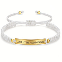 Bracelet personnalisé fait main unisexe pour femme, maman, bracelet tressé personnalisé pour mère, bracelet pour meilleures amies, cadeau