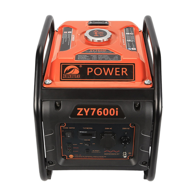 Portable Single Cylinder Engine Multi-Functional Generator 50Hz Safety Protection Recoil Start for Home Emergency Power Supply